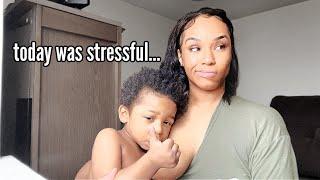 DAY IN THE LIFE OF A SINGLE STAY AT HOME MOM  GENECIA VLOG