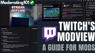 A Moderators Guide to Twitchs Mod View  Moderating101