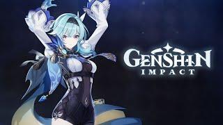 New Character Demo - Eula Flickering Candlelight  Genshin Impact