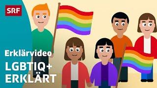 «LGBTIQ+» – einfach erklärt  Kindervideos  SRF Kids