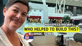 Travel Shots Live Belgrade Serbia- High Speed Railway