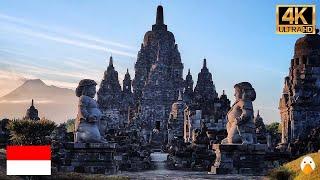 Prambanan Yogyakarta Wonders of the World in Indonesia 4K HDR