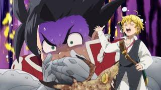 The fight between Meliodas and Zeldris  Funny moment between two brother in Nanatsu no Taizai Movie