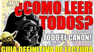 ¿En que ORDEN leer los COMICS de STAR WARS? ¡Te lo EXPLICO AQUÍ Libros y VIDEOJUEGOS incluidos