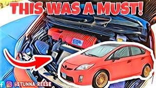 LOOK AT WHAT I DID TO THE PRIUS FAST ENGINE.