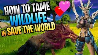 How To Tame Wildlife In STW New 4th Slot Wildlife Hero Gia And Starter Pack Leaked?