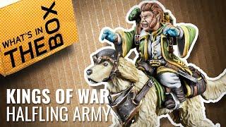 Unboxing Kings Of War Halfling Starter Army  Mantic Games