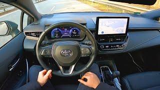 2022 Toyota Corolla 1.8 Hybrid TS Team Deutschland - pov test drive #toyota #corolla #toyotacorolla