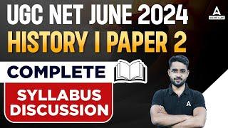 UGC NET Syllabus 2024  UGC NET History Paper 2 Syllabus 2024