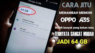 Cara mengatasi memori penuh di hp oppo a3s tanpa menghapus data