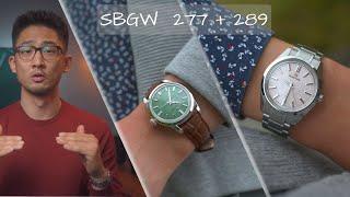 Grand Seiko Needs to Chill Out  SBGW277 & SBGW289 compared