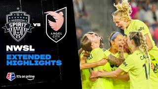 Washington Spirit vs Angel City FC  NWSL Extended Highlights  9272024  Prime Video