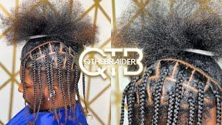 QTHEBRAIDER HOW TO Perfect Mens Box Braids