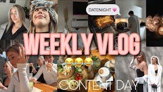 Date night Content day mit Jasmin  Krankenhausbesuch & Cafe Buur #WEEKLYVLOG