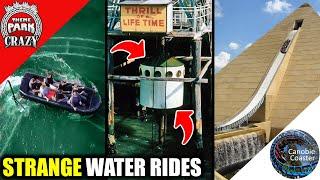 Top 10 BIZARRE Water Rides Feat. Canobie Coaster