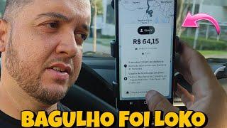 PRIMEIRO DIA TRABALHANDO NA UBER - O BAGULHO FOI LOKO