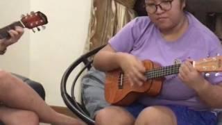 Hawak kamay acoustic and ukulele cover