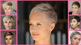 Latest Short Pixie Bob Haircuts And Short Hair Hairstyles For Women To Look Younger 2024