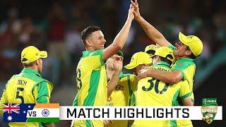 Batting onslaught classic catches see Aussies seal 2-0 ODI series win  Dettol ODI Series 2020
