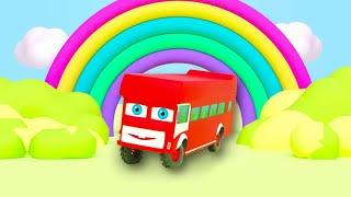 Ten Little Buses  One Little Two Little Three Little Buses  Pilli Go  Nursery Rhymes & Kids Songs