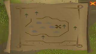 Rock Formation Map Dig Location Beginner Clue Scroll OSRS Old School RuneScape