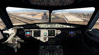 NEW BSS Sound Pack for Toliss A321  Phoenix to Burbank  Cool and Fast Approach X-Plane 11