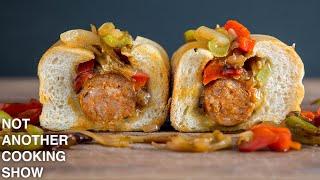 the best ITALIAN SAUSAGE AND PEPPERS