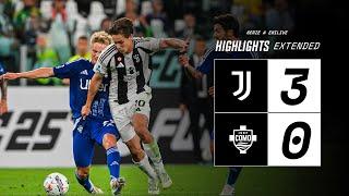 EXTENDED Highlights  Juventus 3-0 Como  Serie A