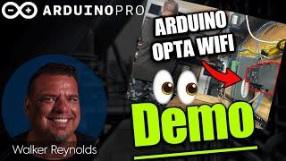 Arduino Opta Wifi Live Demo