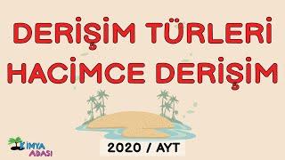 M4-Derişim Türleri Hacimce % Derişim-Kütle Hacim Yüzdesi