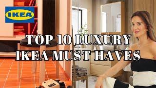 Top 10 Designer Approved LUXURY IKEA Products 2024  Nina Takesh