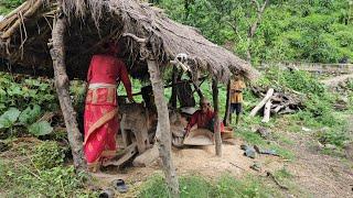 Beautiful Mountain Village Traditional Life of Nepal  Most Peaceful And Relaxing Life Nepal #hari