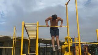 Attempting To Do 20 Muscle Ups