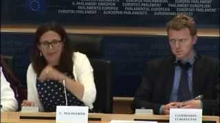 UKIP MEP Janice Atkinson questions Commissioner Malmström on migration and the EAW