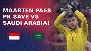 A Dream Debut  Maarten Paes Penalty Save for Indonesia 