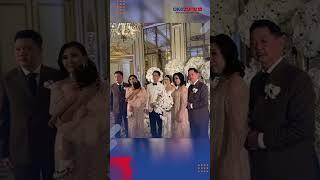 Momen Haru Pernikahan Kevin Sanjaya dan Valencia Tanoesoedibjo di Paris
