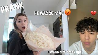 ANOTHER GUY GAVE ME FLOWERS PRANK ON MY BOYFRIEND  HILARIOUS*