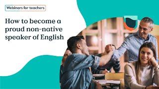 How to become a proud non-native speaker of English with Jiri Horak