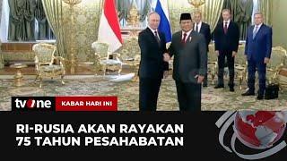 Perkuat Kerjasama dengan Rusia Prabowo Bertemu Putin di Kremlin  Kabar Hari Ini tvOne