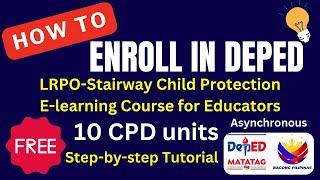 DEPED FREE COURSE with FREE 10 CPD units