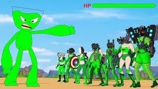 Green Radiation Vs Team She Cameraman Avengers  Rescue Team Baby Super Hero.