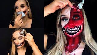 Devil Halloween makeupSFX Makeup Tutorial