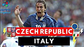 Czech Republic vs Italy 2-1 All Goals & Highlights  1996 UEFA EURO 