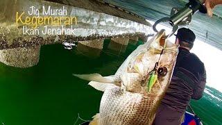 Jig Murah Kegemaran Ikan JenahakPuas Hati Strike On Jig Macam Ni #39