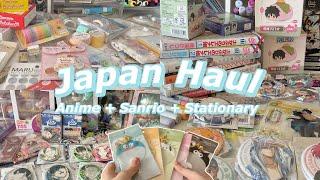 Japan Haul   Anime Sanrio Stationary + More 