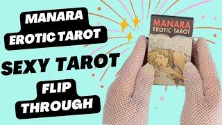 FLIP THROUGH MANARA EROTIC TAROT  Sexuality in Tarot  Tarot Deck Review  DIVINATION