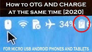 LG G3 - How to OTG and charge Simultaneously on the Phone