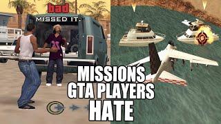 Most Frustrating Missions Players Hate in GTA San Andreas