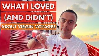 What I LOVED and hated about cruising with Virgin Voyages