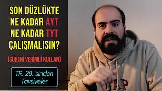 Son 2 Ayda AYT-TYT Dengesi Nasıl Olmalı? #yks #tyt